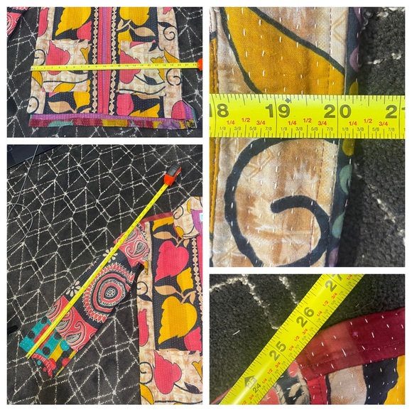 Kantha Open Jacket - Picture 4 of 5